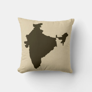Chocolate Spice Stemming India Kussen