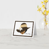 Chocolate Sweet Suga Note Kaart (Gele Bloem)