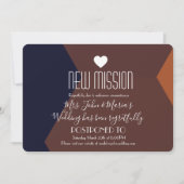 Chocolate Terracotta New Mission Extension Kaart (Voorkant)