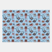 Chocolate theme cute wrapping paper sheets (Voorkant)