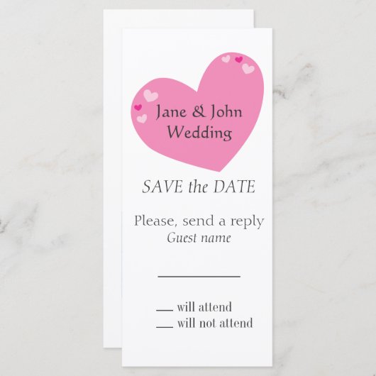 Chocolate Wedding Cake (Voorkant / Achterkant)