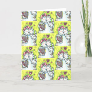 CHOCOLATES UIT DE SECRET ADMIRER VAN KITTEN, VALEN FEESTDAGEN KAART
