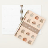 Chocolates Watercolor Art Pattern Planner (Display)
