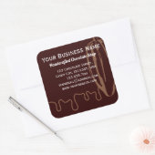 Chocolatier de cacao Étiquettes d'emballage de cho (Enveloppe)