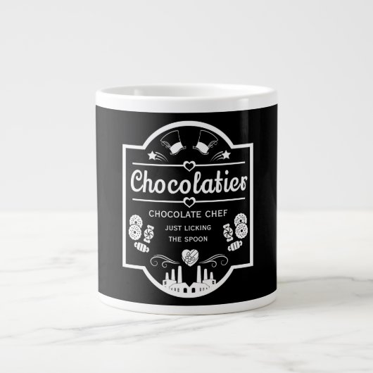 Chocolatier Maker Extra Grote Beker (Voorkant)
