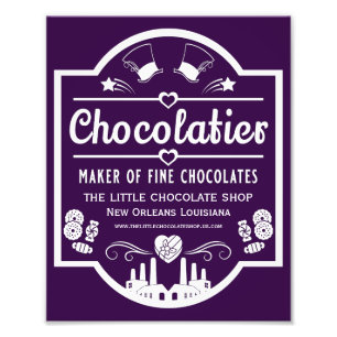 Chocolatier Maker Foto Afdruk
