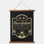 Chocolatier Maker Hangend Wandkleed (Voorkant)