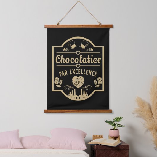 Chocolatier Maker Hangend Wandkleed (Slaapkamer)
