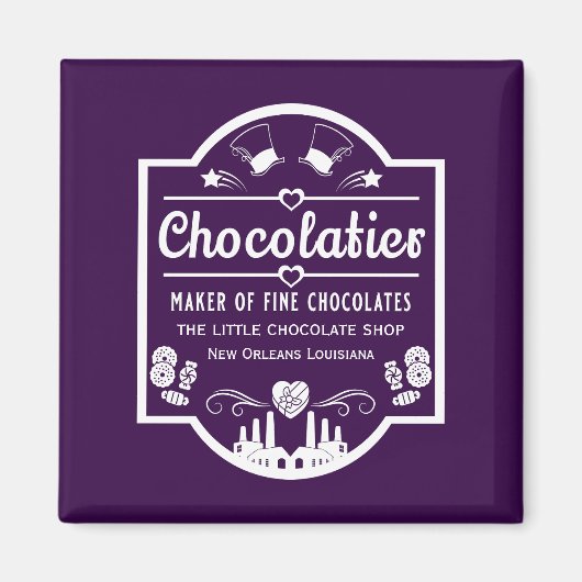 Chocolatier Maker Magneet (Voorkant)