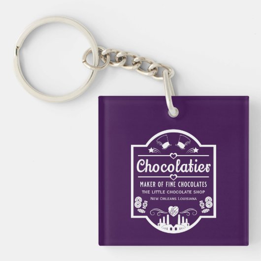 Chocolatier Maker Sleutelhanger (voorkant)