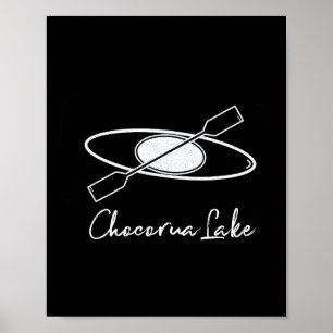 Chocorua Lake New Hampshire Kajak Kajakvaren Varen Poster