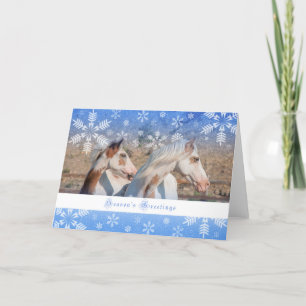 Choctaw Mare et Foie - Carte de vacances 5x7