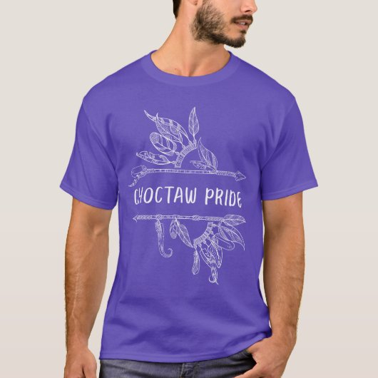 Choctaw Pride Indian Native American Roots boy T-shirt (Voorkant)