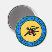 Choctaw Seal Magneet (Voorkant / Achterkant)