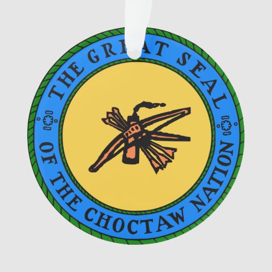 CHOCTAW SEAL Ornament (voorkant)