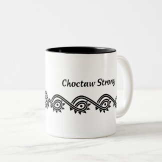 Choctaw Strong Tweekleurige Koffiemok