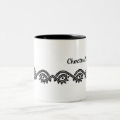 Choctaw Strong Tweekleurige Koffiemok (Center)