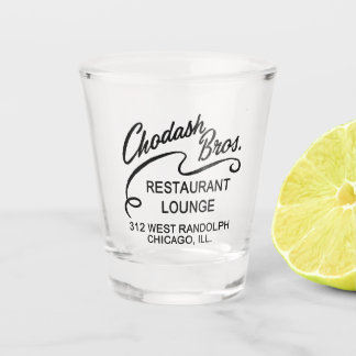Chodash Bros. Restaurant, Chicago, Verenigde State Shot Glas