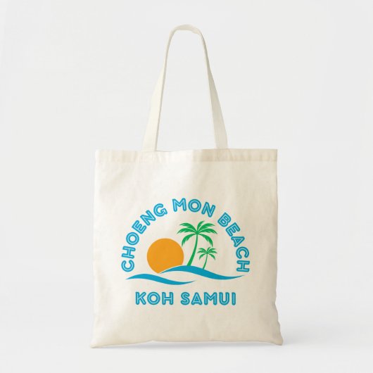 CHOENG MON BEACH-KOH SAMUI TOTE BAG (Voorkant)