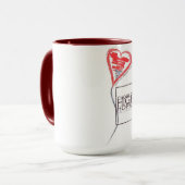 Choeur de tasse de café de sonnerie de grandes (Devant gauche)