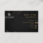 Chogan Carte de visite (Dos)