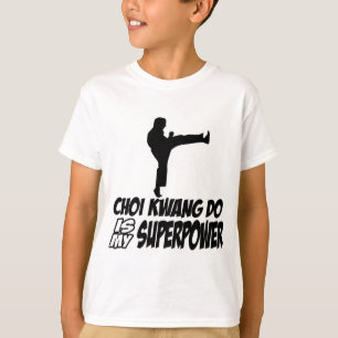 Choi kwang do martial arts design t-shirt