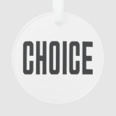 CHOICE 80s Style Body Déclaration politique (dos)