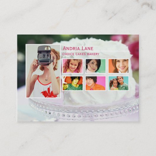 Choice Cakes Chubby Visitekaartjes (Voorkant)