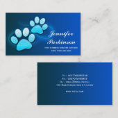 choie des cartes de visite (Devant / Derrière)