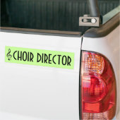 Choir Director Music Bumpersticker Gift (Op Truck)
