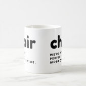 Choir Funny Gift Mug - costumé (Centre)