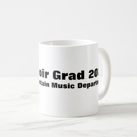 Choir Grad Mug (Devant droit)