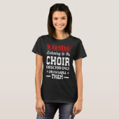 Choir Humor Director T-shirt (Voorkant volledig)