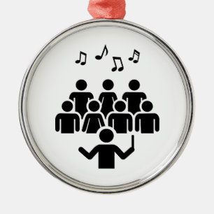 Choir Metalen Ornament
