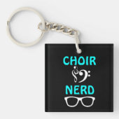 Choir Nerd Sleutelhanger (voorkant)
