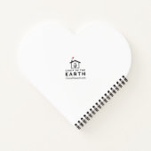 Choir of the Earth Word Cloud Notitieboek (Achterkant)