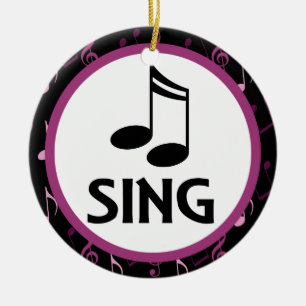 Choir Sing Music Kerstmis Keepomwille Ornament