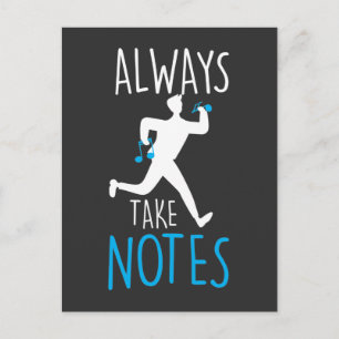 Choir Singer Musician Musical Orchestra Lover Briefkaart