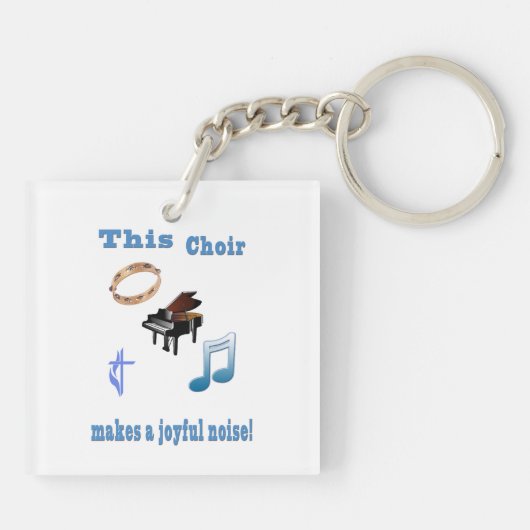 Choir Sleutelhanger (Achterkant)