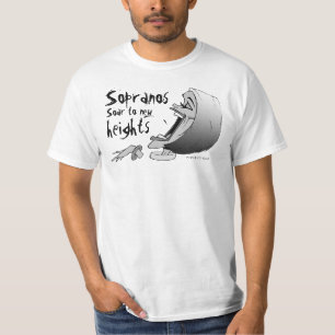 Choir T-Shirt Sopranos zar naar nieuwe hoogten
