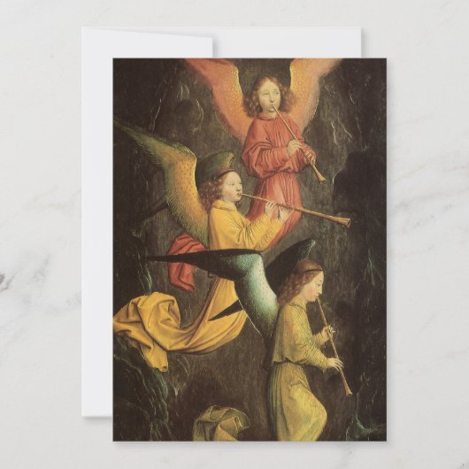 Choir van Angels door Simon Marmion, renaissance A (Voorkant)