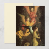 Choir van Angels door Simon Marmion, renaissance A (Voorkant / Achterkant)