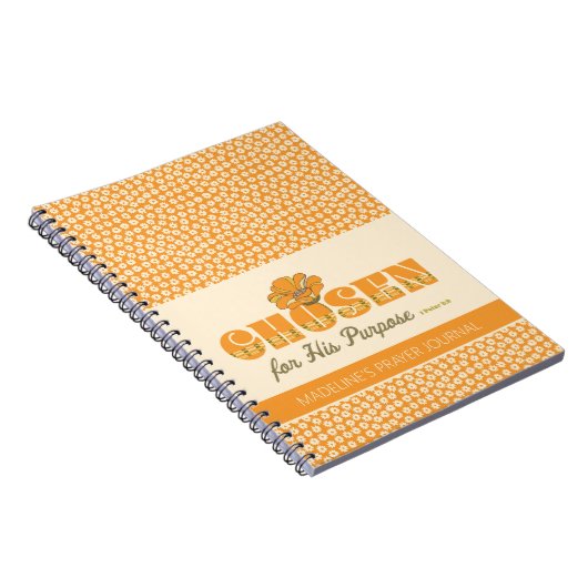 Choisi 1 Pierre 2:9 Retro Prayer Journal (Côté Droit)