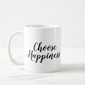 Choisir le bonheur | Slogan Mug | or or or (Gauche)