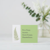 Choisir n'importe quel Carte de visite de feuille (Debout devant)