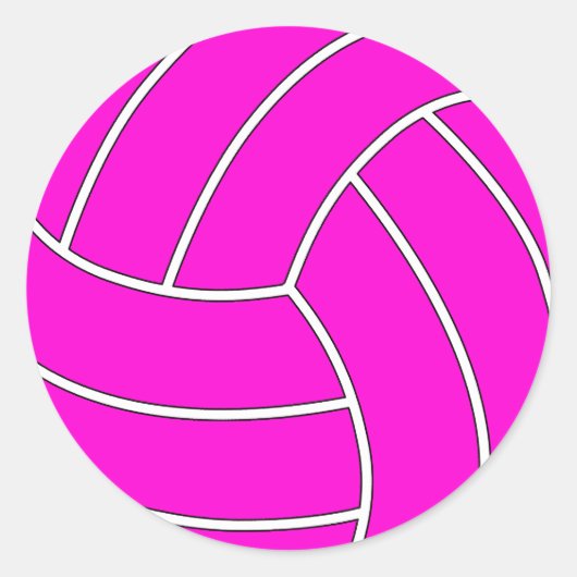 Choisir N'Importe Quelle Couleur Stickers Volleyba (Devant)