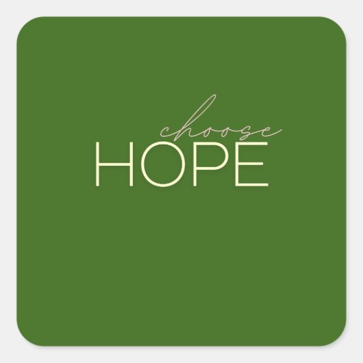 choisir Stickers espoir (Devant)