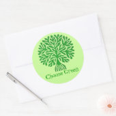 Choisir un autocollant vert (Enveloppe)