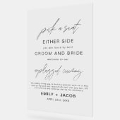 Choisir Un Siège De Chaque Côté Mariage (Angle)