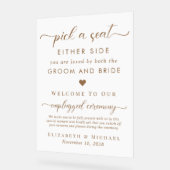 Choisir Un Siège De Chaque Côté Mariage Siège Blan (Angle)